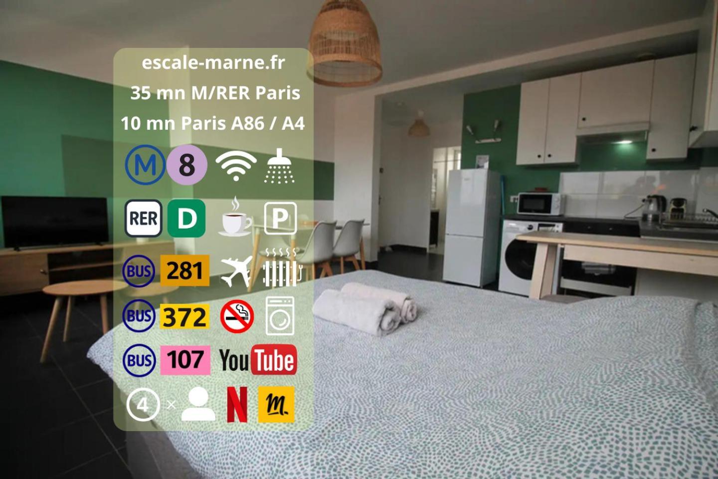 Apartment Escale-marne Panoramic *