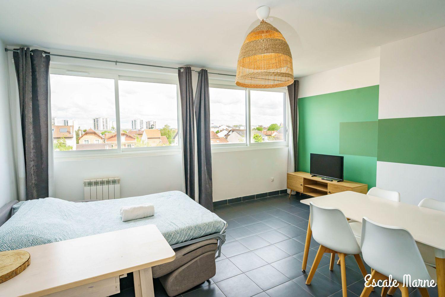 Escale-marne Panoramic Apartment